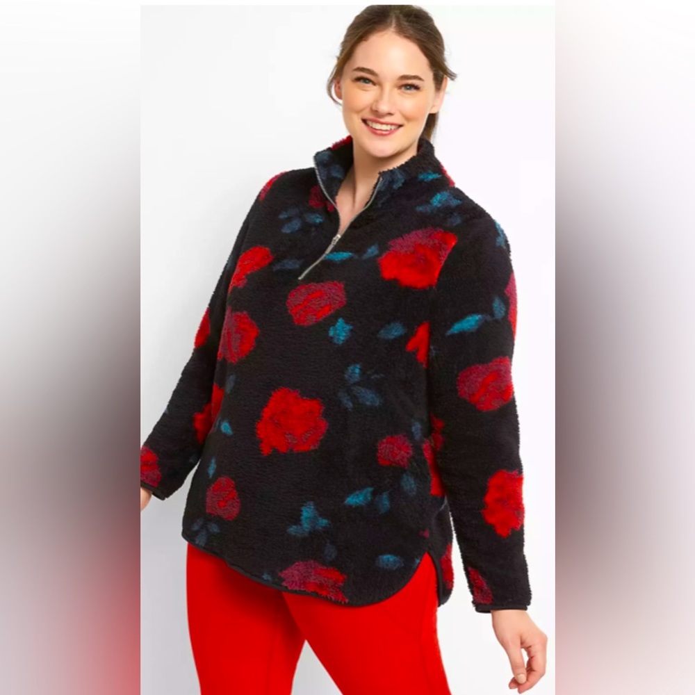 Super soft and cozy,  Lane Bryant,  fleece, pullover